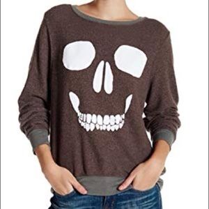 Black skull wildfox jumper